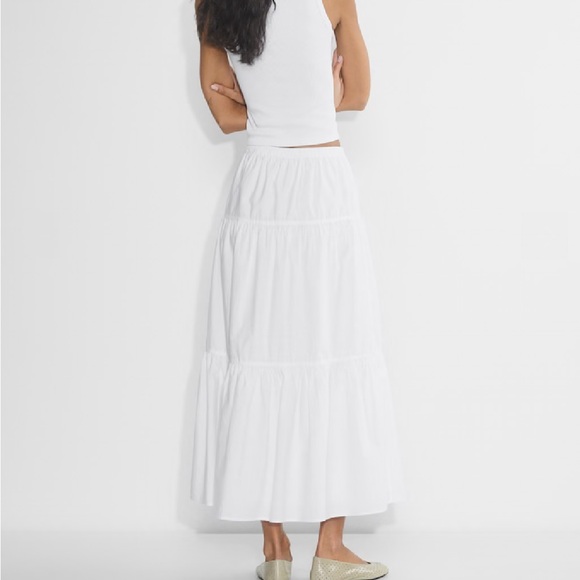 NWT Aritzia Sunday Best Martine Poplin Skirt - Picture 6 of 8